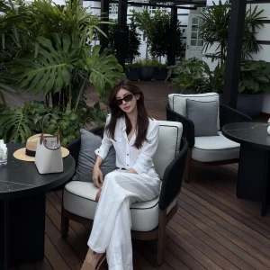 Original Women's Slim Fit Long Sve irt Pure Color Top Ci Walk Casual Wear Spring 2026 Faion Trend Breathable Cotton - AliExpress Sweaters&Jumpers