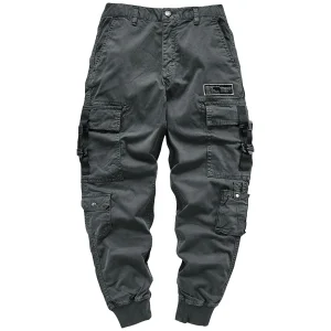 VIP Men's Functional Work Pants Loose Trousers with Multiple kets Spring Autumn Casual Faionable Youthful Sle - AliExpress Pants