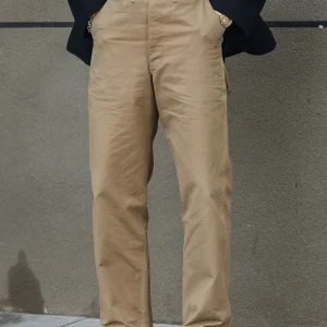 Rugged Bronson 1944 USMC Officer High Waist Straight Leg Pants Casual Encrypted Twill Loose Leg Cotton Trousers - AliExpress Pants