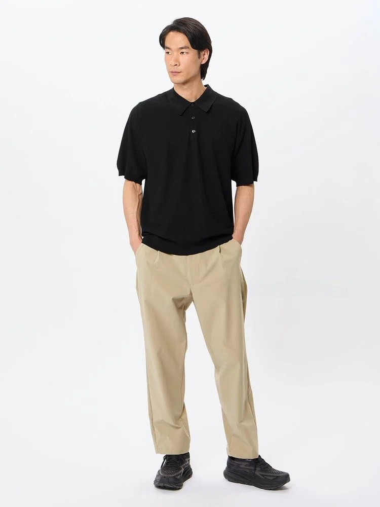 Super Popular GDW Onetuck Tapered GL75181 Lightweight Quick Dry Waterproof Casual Pants Loose Fit Polyester Fiber - AliExpress Pants