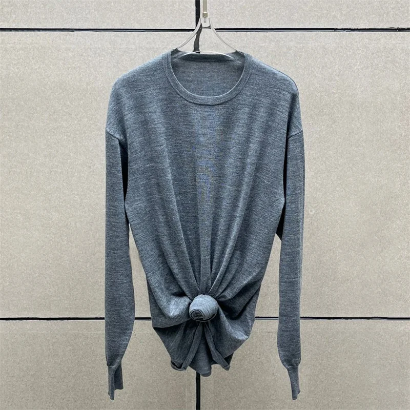 Women's sweater 2025 Winter new elastic knitted slim fit pullover 100% wool Knitwear Women's t-shirt Women's long sleeve top y2k - AliExpress Sweaters&Jumpers