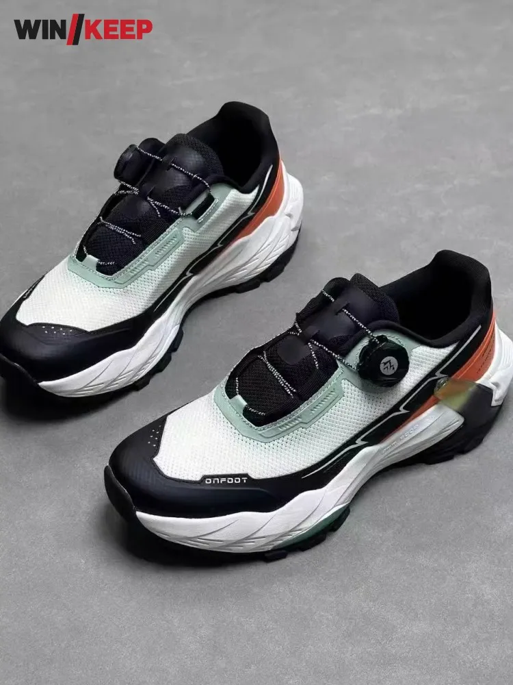 Mens Outdoor Sneakers Summer Mesh Breathable Lightweight Non Slip Climbing Shoes Male Design Button Platform Hiking Sport Shoes - AliExpress Sneakers