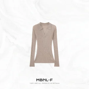 MBNLF Women's Long Sve Wool Blend Knit Base irt Simple O-Ne Design Spring Faion Ladies' Premium Quali Knittedwear - AliExpress Sweaters&Jumpers