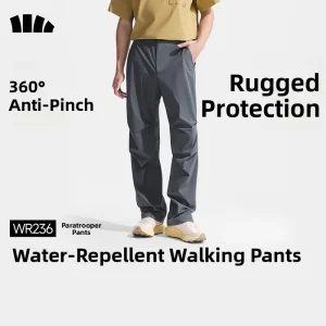 Water-Resistant Wear-Resistant Men's Loose Casual Trousers Paratrooper Style Outdoor Sports Straight Leg Pants Workwear - AliExpress Pants