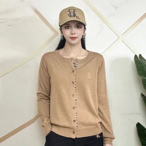 Women's Casual round Ne Woolen Knitted Sweater Cardigan Long Sve Striped Outerwear Soft Comfortable Faionable Autumn W... - AliExpress Sweaters&Jumpers