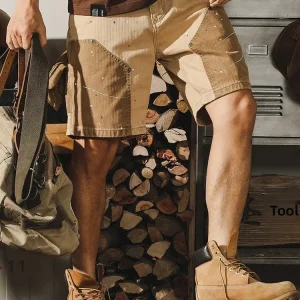 Jieren American Sle Workwear orts Men's Summer Trendy Color Colion Dyeing Loose Large Size Casual Five-Quarter Pants - AliExpress Pants