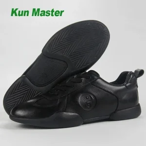 Genuine Leather Kung fu Tai Chi Shoes Martial Art Shoes sport Sneakers Cowhide Leather Unisex Free Flexible Men Women 2025 - AliExpress Sneakers