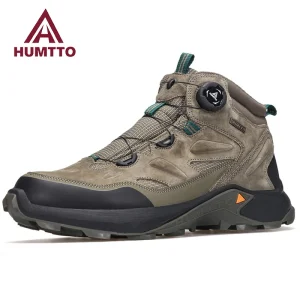 HUMTTO 2025 Hiking Boots Men Cow Leather men trekking shoes Outdoor Sport casual Climbing Mountain Hunting Walking Sneakers - AliExpress Sneakers