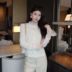 Ele Winter Lace Base irt for Women Faionable Inner Wear Trendy Versatile Top KingUsefulNatual Brand Nylon Fabric - AliExpress Sweaters&Jumpers
