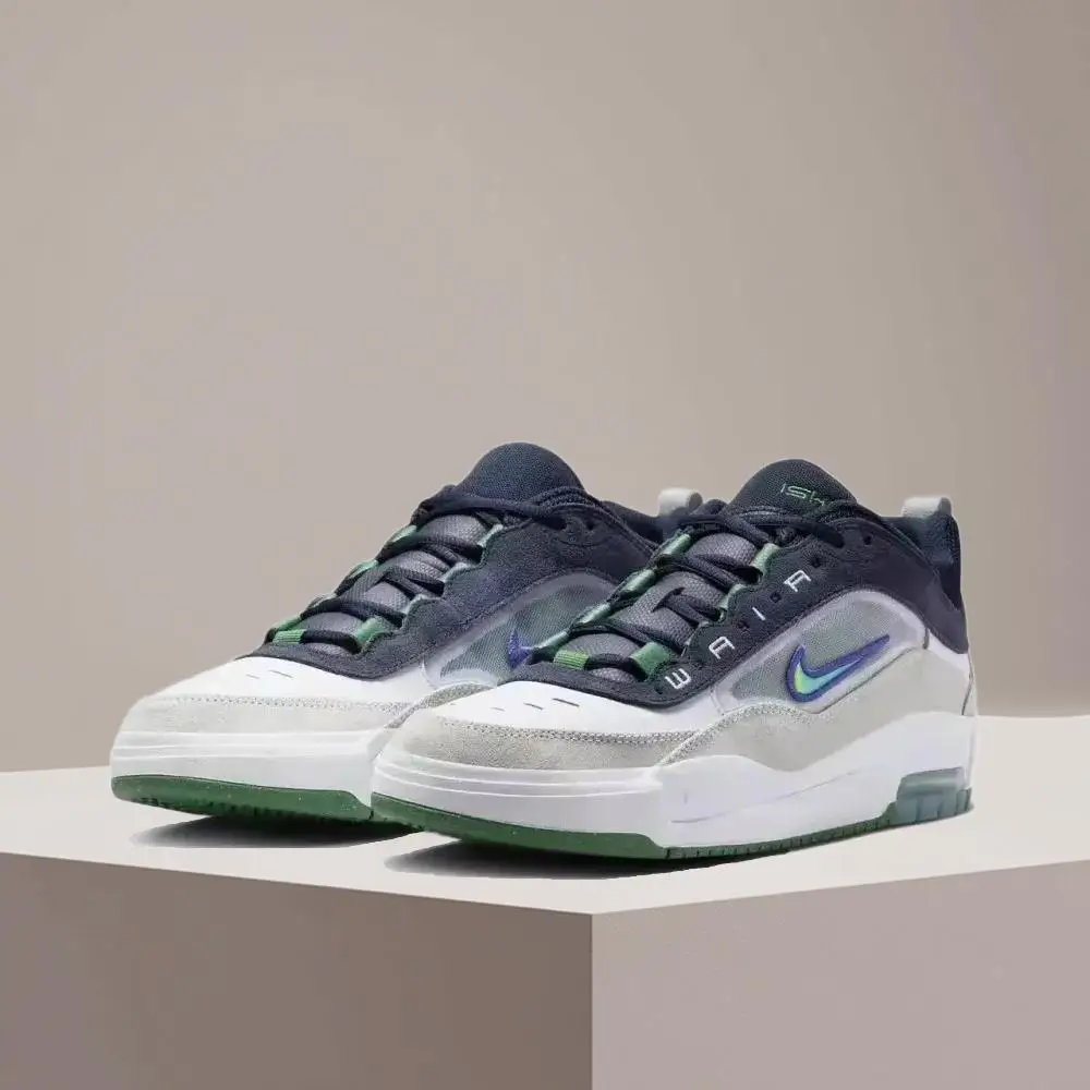 Nike SB Shox 2 Comfortable Classic Versatile Slip-Resistant Durable Low-Top Skate Shoes Unisex FB2393-101 - AliExpress Sneakers