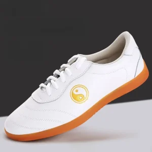 Genuine Cowhide Leather Tai Chi Shoes for Kung Fu Wushu Martial Arts Soft Flexible Sole Light weight Men Women Footwear - AliExpress Sneakers