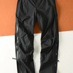Men's Casual Straight Leg Trousers Windproof Breathable Wear-resistant Hard  Waterproof Pressed Glue Outdoor Pants - AliExpress Pants