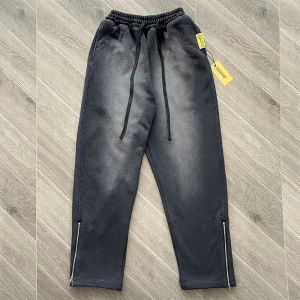 Casual Side Zipper Long Pants Men's Straight Leg Cotton Workwear Trousers Comfortable Breathable Vintage Sle All Season - AliExpress Pants
