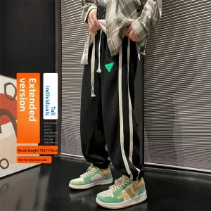 Long Version Sports Pants for Tall Boys 190cm Jiong Youth Casual Loose Sweatpants Spring Season Fashionable Basic Colors - AliExpress Pants