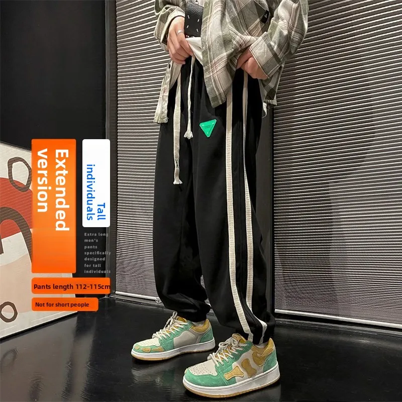 Long Version Sports Pants for Tall Boys 190cm Jiong Youth Casual Loose Sweatpants Spring Season Fashionable Basic Colors - AliExpress Pants
