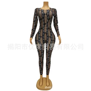 2026Striped Hollow Design Rhinestone Personalized Wind Jumpsuit Women's Night DJ Reception Party Performance Suit Threaded Pants - AliExpress Jumpsuits&Rompers