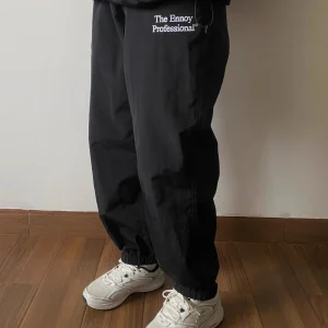 TheEnnoy Profional Japanese Sle Nylon Qui Dry Cuffed Pants Loose Casual Long Trousers for Youth Autumn Season Pure Color - AliExpress Pants