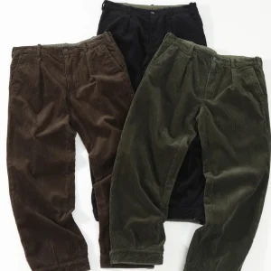 American Retro RL Heavyweight Vintage Faded Corduroy 3D Tailoring Casual Pants Versatile Straight Leg Pants Ci Walk - AliExpress Pants