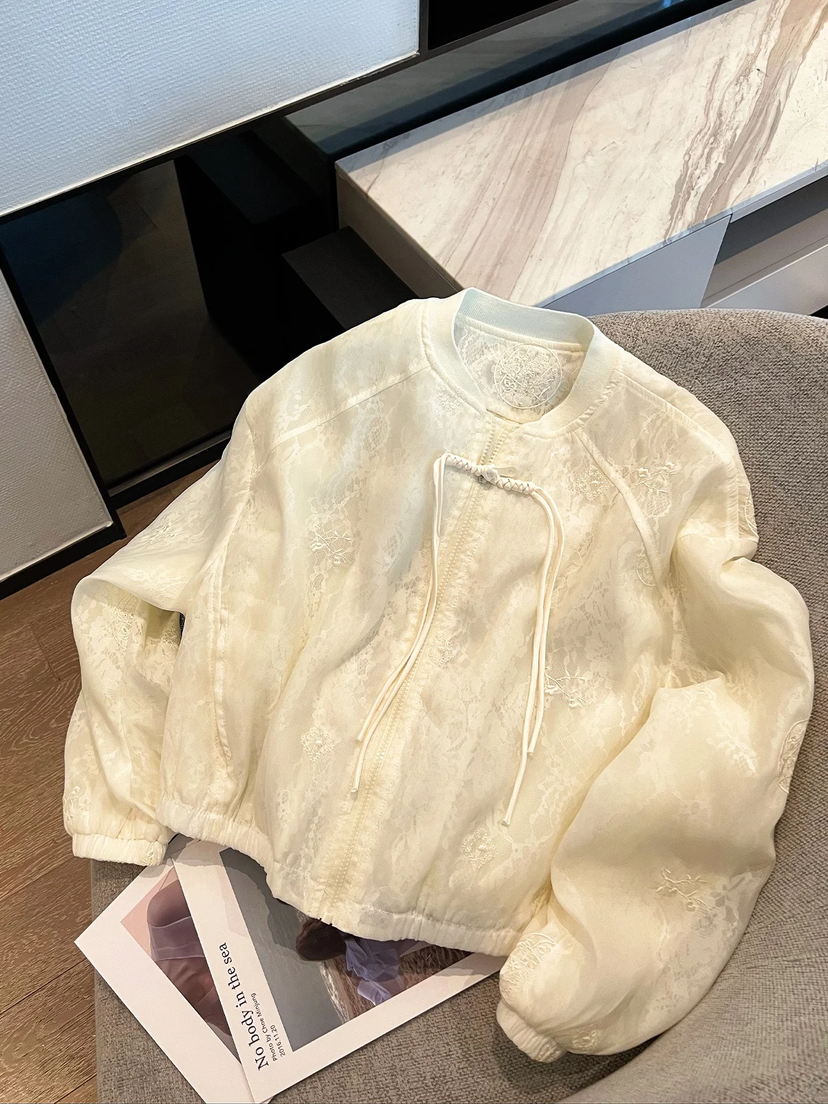 Love Devil Fi Sle Heavy Embroidery Lace Jaet Women's Faion Spring 2026 New Arrival White Color Chinese National Trend - AliExpress Sweaters&Jumpers
