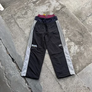 Protocol Index Act Spliced Three-Piece Nylon Striped Jogging Pants - Pants - Trendy Brand - AliExpress Pants