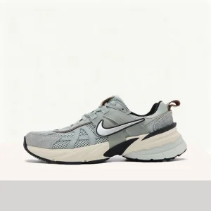Nike V2K Comfortable,Versatile,Shock Absorbing,Anti-Slip,Low-Top Urban Commuting Running Shoes for Women-Gray Brown FN6703-003 - AliExpress Sneakers