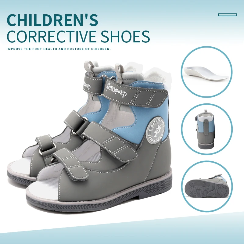 Ankle Support Children's Corrective Orthopedic Shoes Princepard Summer Girls Boys High-top Sandals with Arch and Ankle Support - AliExpress Children's Shoes