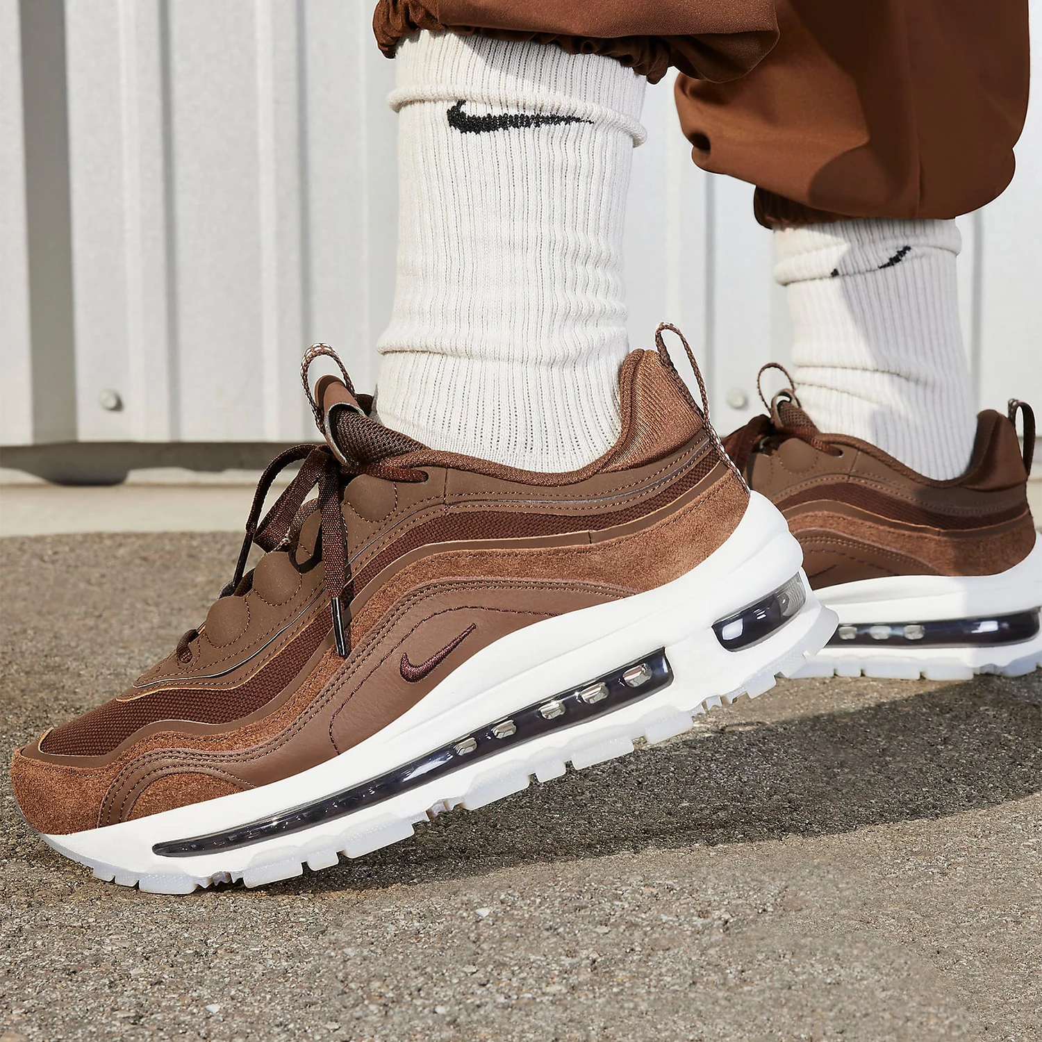 Nike Authentic Air Max 97 Futura Women's Air-Cushioned Running Shoes FB4496-201 - AliExpress Sneakers