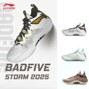 LI-NING BADFIVE STORM 2025 Men's lightweight high rebound Basketball Shoes Professional Sports shoes ABFV017 - AliExpress Sneakers