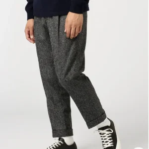 plus Japanese Sle Conical Woolen Nine-Piece Pants Casual Turn-Up Slim Fit Busin Casual Trousers for Men - AliExpress Pants