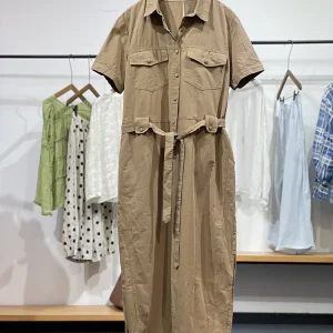 Comfortable Casual Commute  Ne f Button Women's Onesie Summer New Korean Sle Street Faion Cotton Wide Leg Pants - AliExpress Jumpsuits&Rompers