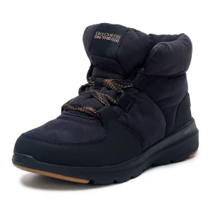 Skechers Women's Shoes, Warm Sneakers, Casual Soft and Comfortable Plush Thick-Soled Snow Cotton Shoes 144194-Blk - AliExpress Sneakers