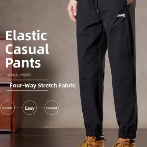 Men's Breathable Ice Silk Workwear Casual Pants Summer Outdoor Qui Dry Sports Mountain Series Cuffed Long Trousers - AliExpress Pants