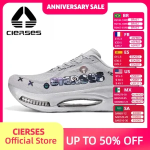 CIERSES Air Cushion Full Palm Carbon Plate Running Shoes for men Lightweight Shock Absorbing Professional Marathon Sneakers - AliExpress Sneakers