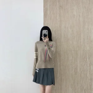 Ladies Woolen Knitted round Neck Sweater Casual Slim Fit Detachable  Knot Autumn Winter New Style Chinese Production - AliExpress Sweaters&Jumpers