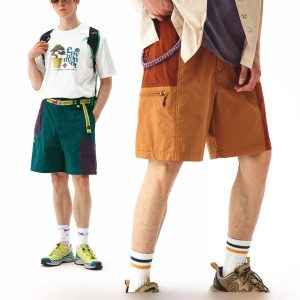 Nome Men's Casual Workwear orts Outdoor Cam Hiking Retro Loose Five-Part Color Blo Low Waist Youthful Spring Summer - AliExpress Pants