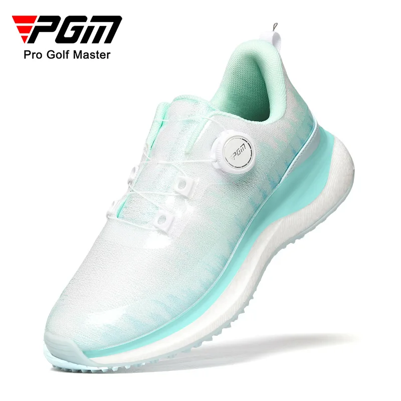 PGM Golf Shoes Summer Women's Popcorn Shoes Rotate the laces Breathable Sneakers To Increase The Height XZ429 - AliExpress Sneakers