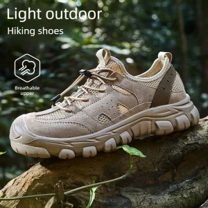 Golden Camel Men Hiking Shoes Air Mesh Breathable Outdoor Wear Resistant Splashproof Climbing Men Sneaker Tourism Mountain Shoes - AliExpress Sneakers