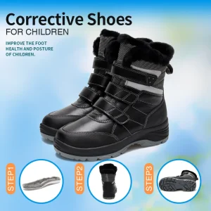 Princepard Kids Orthopedic Ankle Boots with Arch Support Insoles Leather Adult Children's Casual Shoes for Flat Feet - AliExpress Children's Shoes