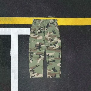 American Camouflage Cotton Work Trousers Men's Multiple kets Loose Straight Casual Long Pants Military een - AliExpress Pants