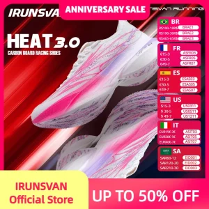 IRUNSVAN HotFire 3.0 Running Shoes Full-Palm Reinforced Carbon Plate Shock Absorption Stable Traction Wear-Resistant Performance - AliExpress Sneakers