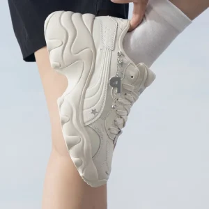 Puma Genuine 2024 New Women's Platform Fashion Cushioned Lace-Up Low-Top Casual Shoes 400491-01 - AliExpress Sneakers