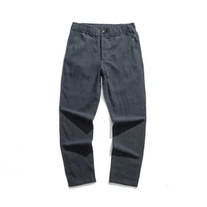 ACE Breathable Cool Cotton Linen Long Pants Free-Flowing Clouds Style Casual Loose Fit Youthful Fashion All-Season Thin-Waisted - AliExpress Pants