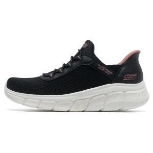 Skechers Women's Shoes, Slip-On Sports Shoes, Walking Shoes, Mom Shoes, Low-Top, Comfortable, Lightweight, Breathable Casual Shoes 117502-Blk - AliExpress Sneakers