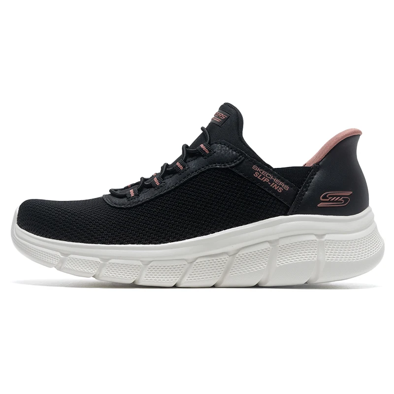 Skechers Women's Shoes, Slip-On Sports Shoes, Walking Shoes, Mom Shoes, Low-Top, Comfortable, Lightweight, Breathable Casual Shoes 117502-Blk - AliExpress Sneakers