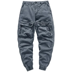 VIP Men's Workwear Pants Multiple kets Casual Loose Long Trousers Vintage Waed Trendy Brand Dstring Pants - AliExpress Pants