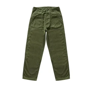SauceZhan OG107 Fatigue Utility Pants Classic Olive Sateen Men's Baker Pants Satin Cotton Original Loose Fit - AliExpress Pants