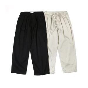 Loose Wide Leg Casual Pants Men's Women's Double Pleat Umbrella Soldier Pants Straight Tube Cotton Youth Faion Spring - AliExpress Pants