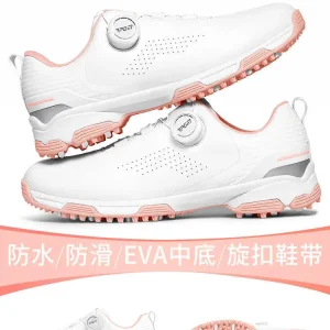 PGM Women's Golf Shoes Casual Sport Lady Sneakers Quick Lacing Microfiber Waterproof Anti-Slip XZ352 Wholesale - AliExpress Sneakers