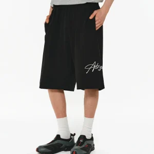 ATRY Qui Dry orts Sports Pants Embroidered Casual Five-Quarter Length Men's Summer New Outdoor Loose Trousers - AliExpress Pants