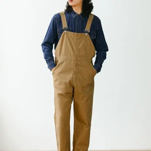 Waed Denim Overalls Tight Sails American Retro Sle Youthful Energy Cotton Straight Leg Trousers Workwear Pants MBBCAR - AliExpress Pants